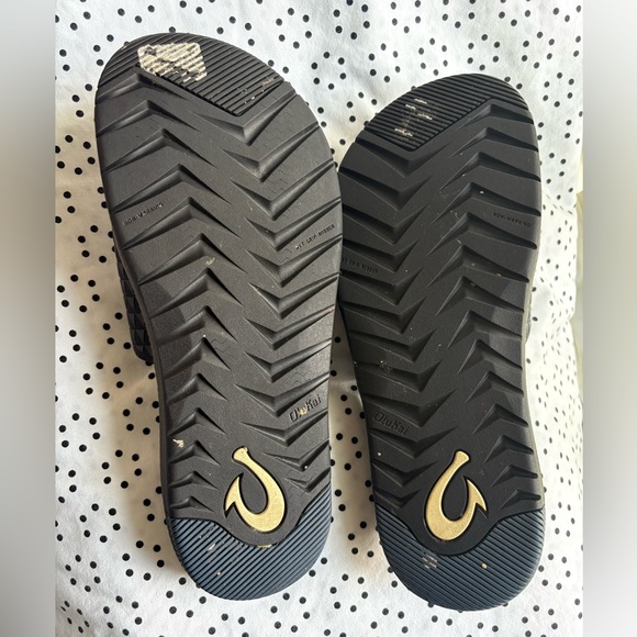 OluKai Halo Olu Men’s Sandals, Navy and Black, US M8/ EUR 41 main image 5